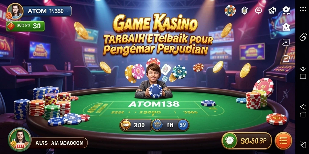 Pengalaman gameplay ATOM138 yang mendebarkan dalam dunia kasino.