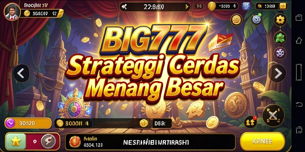 Tampilan dinamis dari gameplay BIG777 yang menegangkan.
