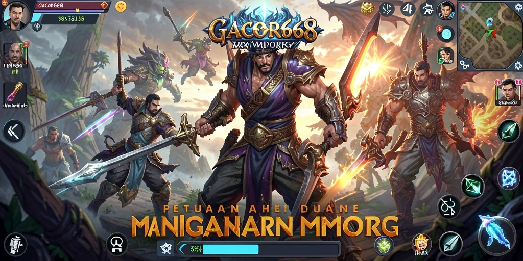 Gameplay menegangkan dalam dunia fantastis GACOR668.