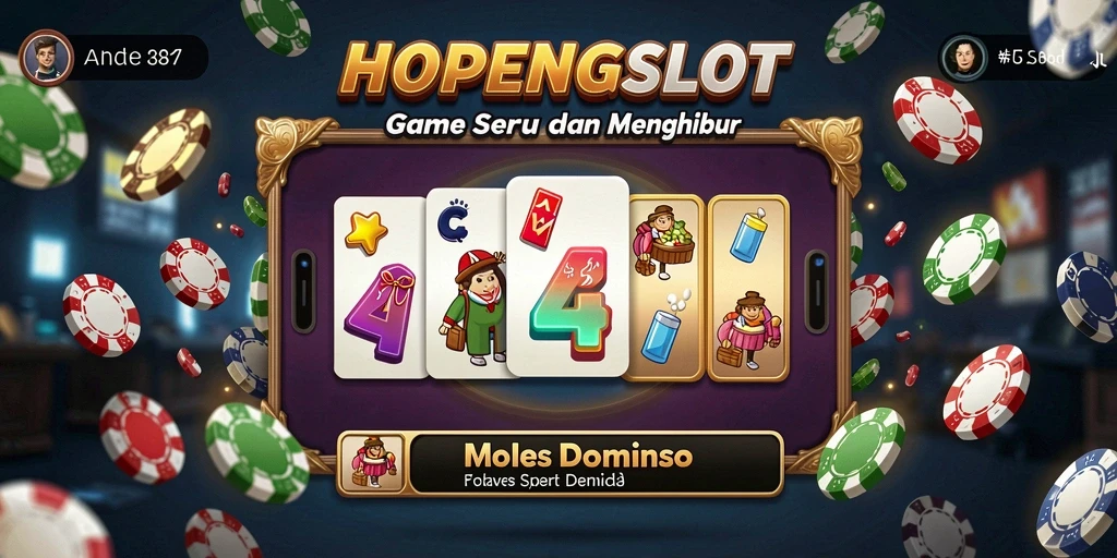 Tampilan gameplay HOPENGSLOT yang seru dan menarik.