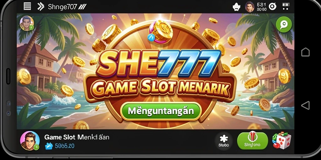 Gameplay menarik dari SHE777 dengan berbagai mesin Slot